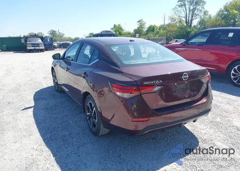 2025 Nissan Sentra Sv from USA, damaged, VIN 3N1AB8CV8SY320621